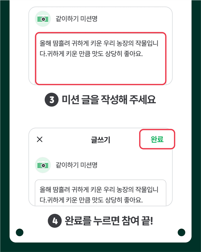 12월 내 작물 자랑하기 소개