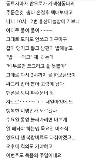 삼성농산님의 기타작물 · 영농일지 작성글 사진