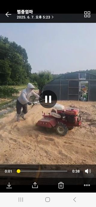 김용민님의 참깨 · 영농일지 작성글 사진