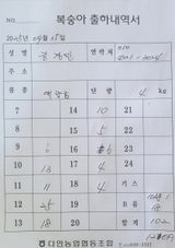 팜모닝 복숭아·영농일지 게시글 이미지