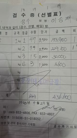 월굴리이승재님의 기타작물 · 영농일지 작성글 사진