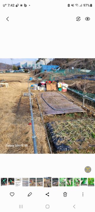 정찬영님의 콩 · 영농일지 작성글 사진