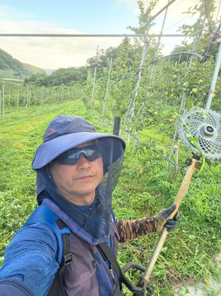 김중달님의 복숭아 · 영농일지 작성글 사진
