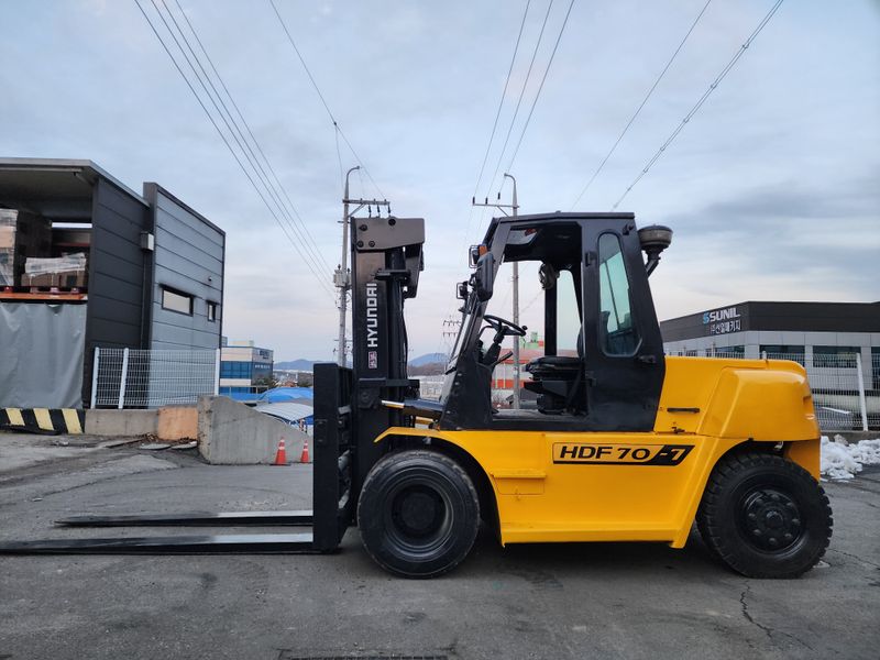 한효진님의 장터 판매 상품 [현대 7톤 자동발 디젤 중고지게차 ] 첨부 사진