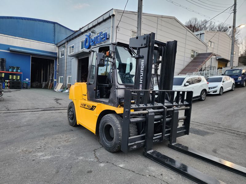 한효진님의 장터 판매 상품 [현대 7톤 자동발 디젤 중고지게차 ] 첨부 사진