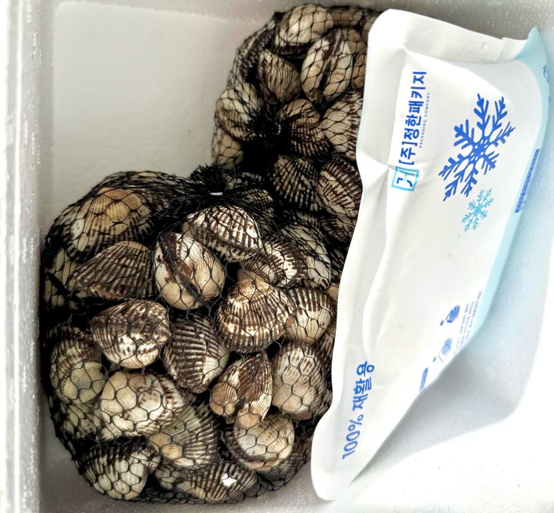 농부손녀님의 장터 판매 상품 [여수 제철 왕 새꼬막 1kg] 첨부 사진