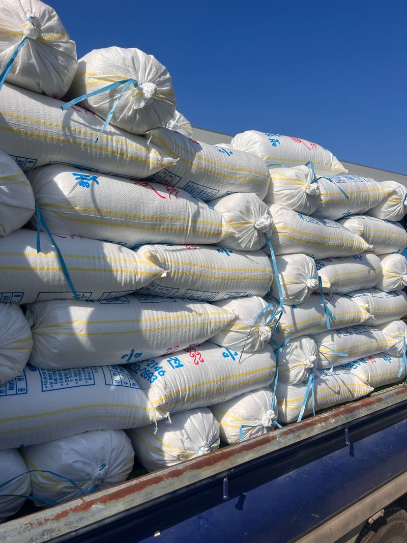 강재선님의 장터 판매 상품 [간수뺀 해남 천일염소금20kg ] 첨부 사진