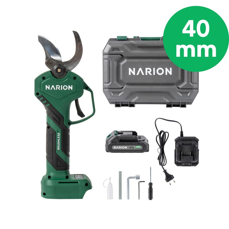 장터 상품 [[나리온] 40mm 전동 전지가위 세트] 썸네일