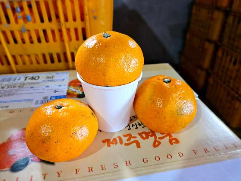 새달귤농장님의 장터 판매 상품 [ (할인.한정판매)상큼하고 달코롬 맛 2.5키로] 첨부 사진