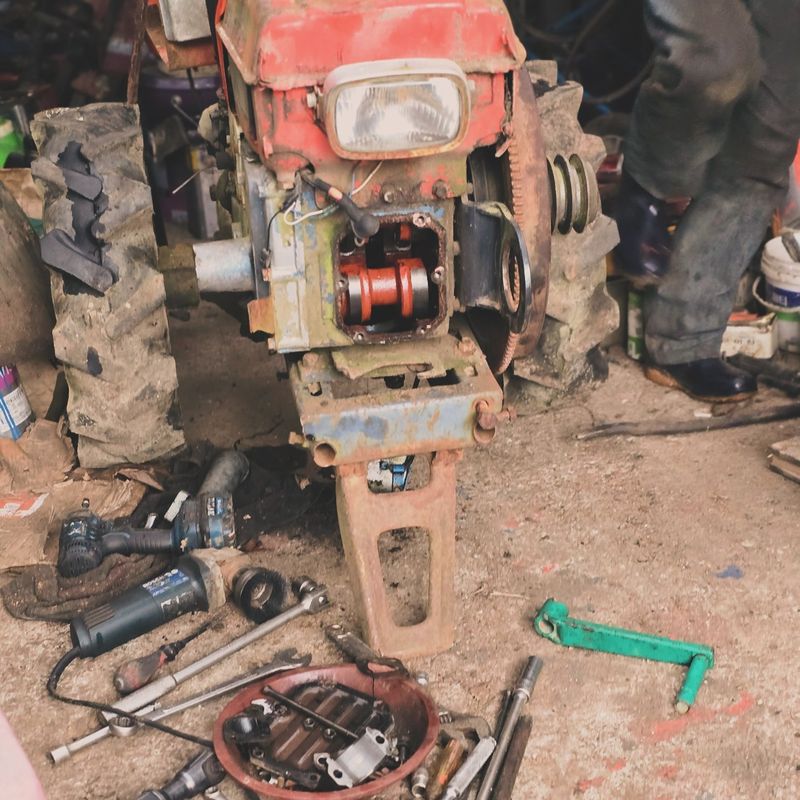 김문규님의 장터 판매 상품 [직분사 8마력 완보링 로타리용] 첨부 사진