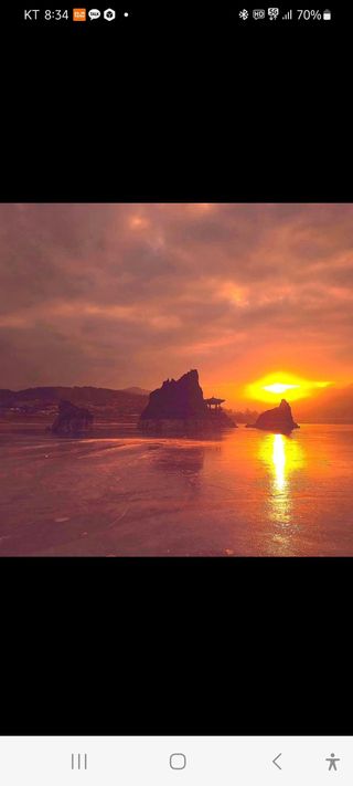 강기동님의 2025년 새해 일출 보셨나요? · 참여글 작성글 사진