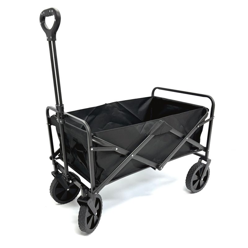 장터 상품 [손수레 접이식웨건 트롤리 최대하중 100KG 폴딩웨건 캠핑웨건 카트 캠핑카트 장바구니 접이식카트] 썸네일