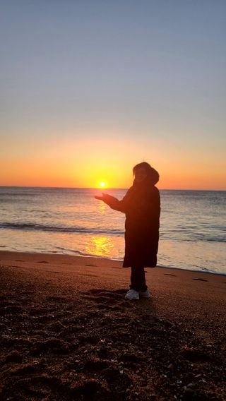 우정원님의 2025년 새해 일출 보셨나요? · 참여글 작성글 사진