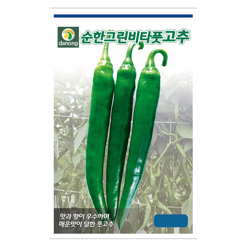 장터 상품 [[다농] 그린비타풋고추(오이고추) 씨앗 1000립] 썸네일