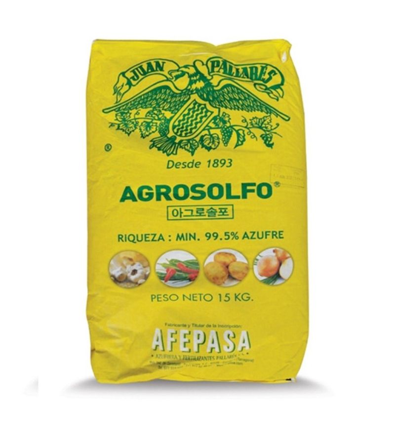 장터 상품 [아그로솔포15kg 순도 99.5%유황비료 스페인산  ] 썸네일