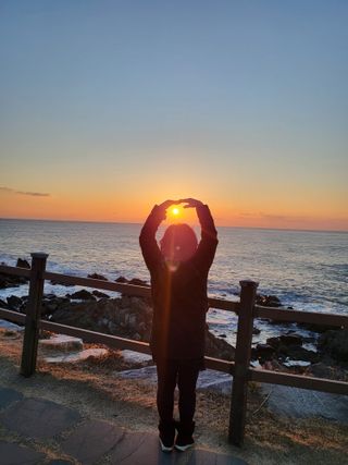 박순례님의 2025년 새해 일출 보셨나요? · 참여글 작성글 사진