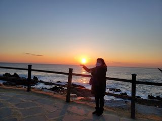 박순례님의 2025년 새해 일출 보셨나요? · 참여글 작성글 사진