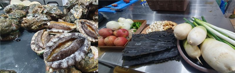 김진국님의 장터 판매 상품 [완도산 전복장1kg(중 사이즈 8미, 소스 등)+ 전복내장죽(300g) 판매합니다.] 첨부 사진