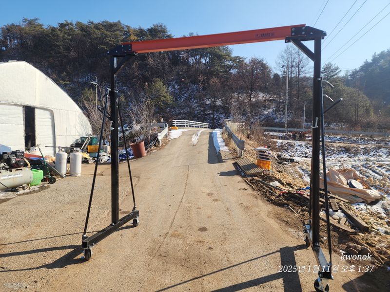 정권옥님의 장터 판매 상품 [겐트리크레인 750키로] 첨부 사진