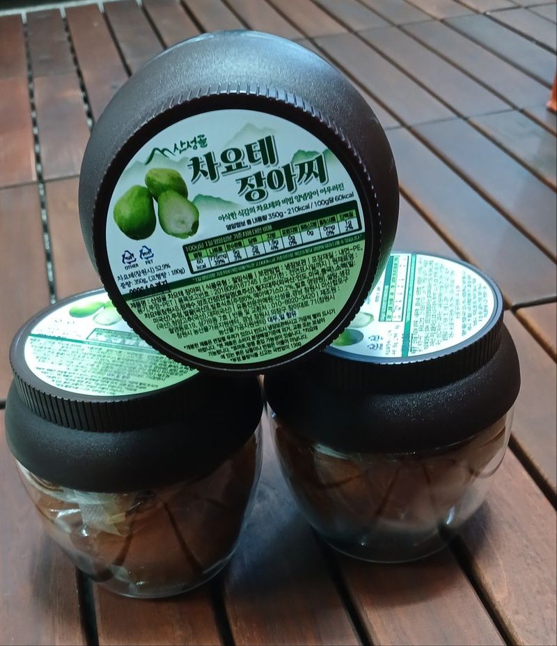 장터 상품 [차요테장아찌 350g] 썸네일