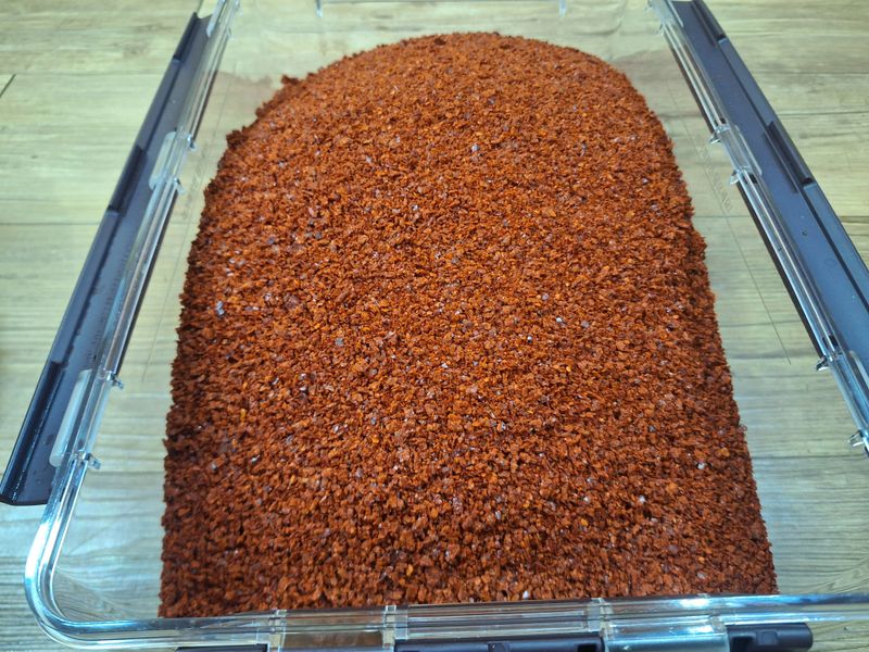 무안농부님의 장터 판매 상품 [고추가루 1근당 16000원 세척고추] 첨부 사진