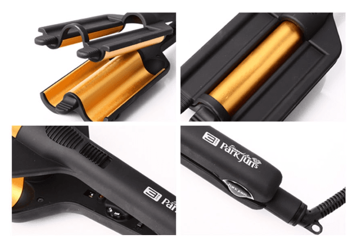 스피드번님의 장터 판매 상품 [[박준] 프리미엄 3단 웨이브 물결 펌 고데기 매직기 PGBA-003] 첨부 사진