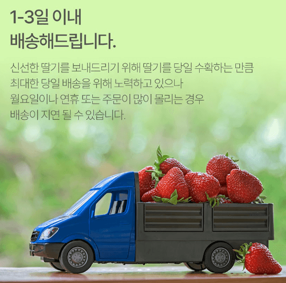 스피드번님의 장터 판매 상품 [딸기 킹스베리] 첨부 사진