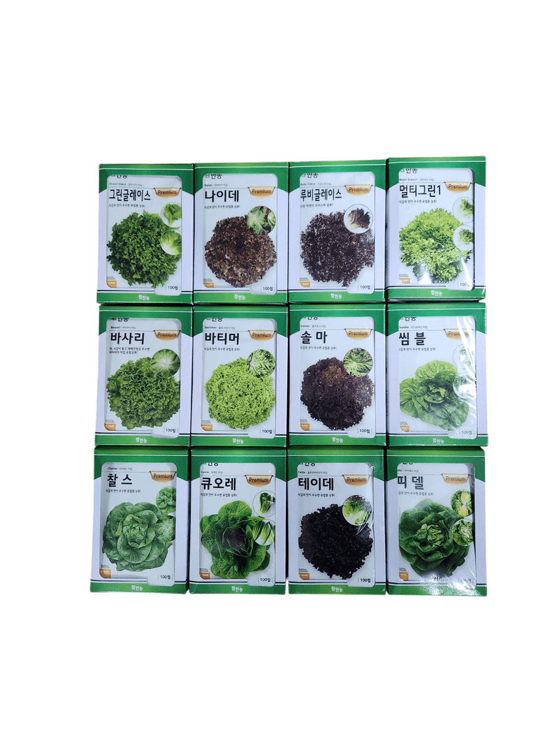 장터 상품 [팜한농 코팅상추모음 유럽상추씨앗 피델상추 찰스상추 바사리상추 남은수량특가] 썸네일