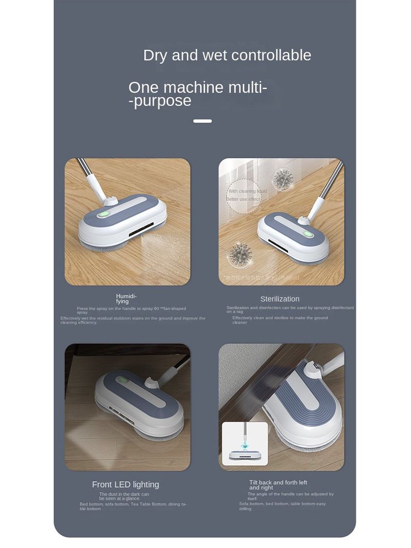 바이털사인님의 장터 판매 상품 [충전용 물걸래 청소기 물 분사 가능] 첨부 사진