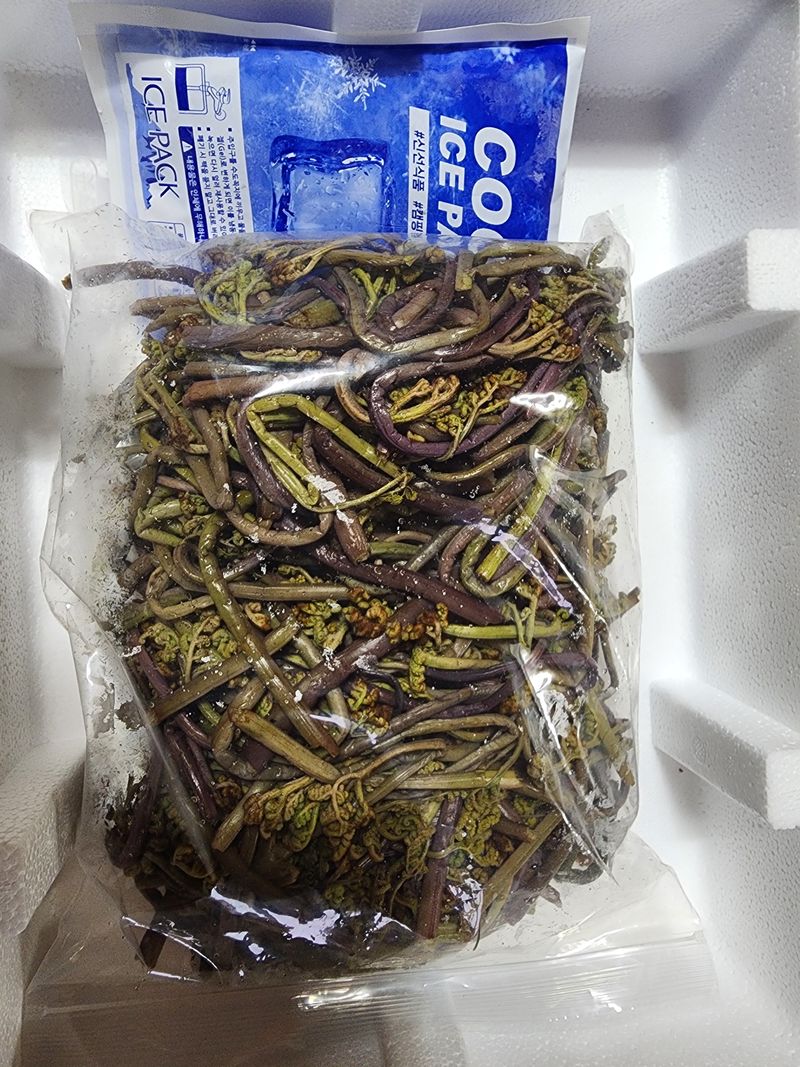 장터 상품 [제주 햇삶은고사리] 썸네일