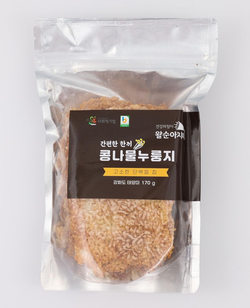 최월숙(왈순아지매)님의 장터 판매 상품 [콩나물누룽지세트] 첨부 사진