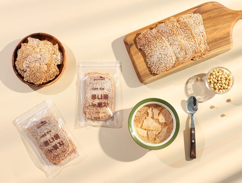 최월숙(왈순아지매)님의 장터 판매 상품 [콩나물누룽지세트] 첨부 사진