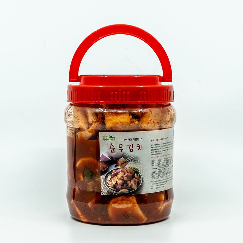 최월숙(왈순아지매)님의 장터 판매 상품 [순무김치1.6키로 2통] 첨부 사진