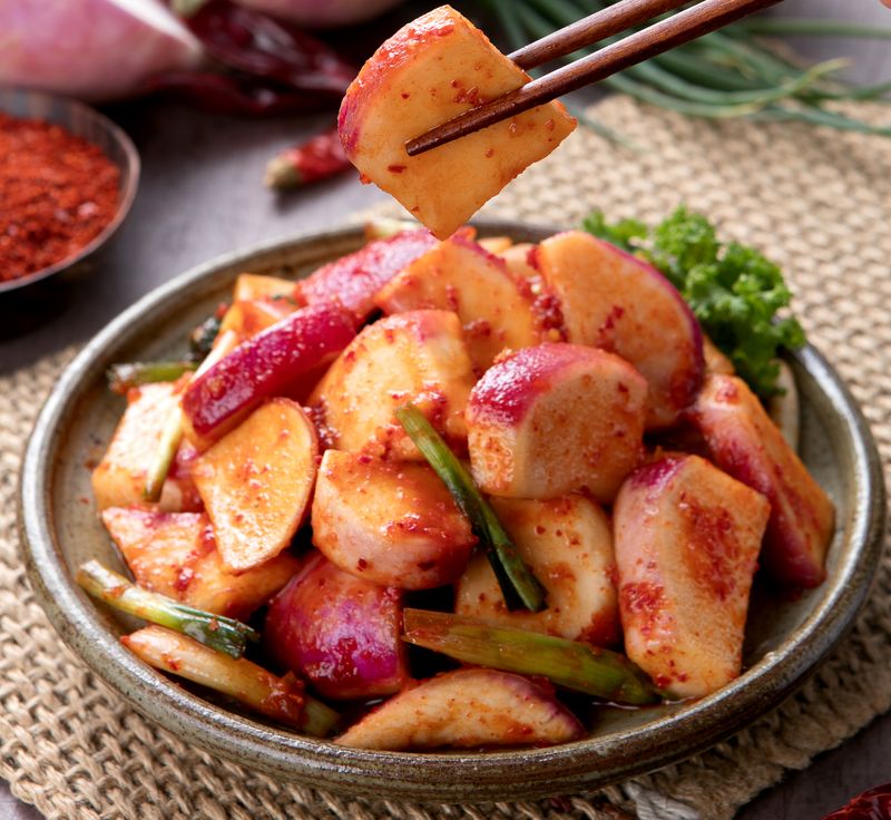 최월숙(왈순아지매)님의 장터 판매 상품 [순무김치1.6키로 2통] 첨부 사진