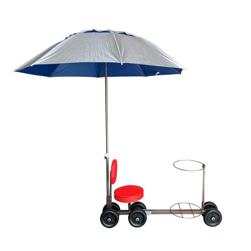 장터 상품 [[특가할인] 국산 농작물 수확기 파라솔 고추의자(철)] 썸네일