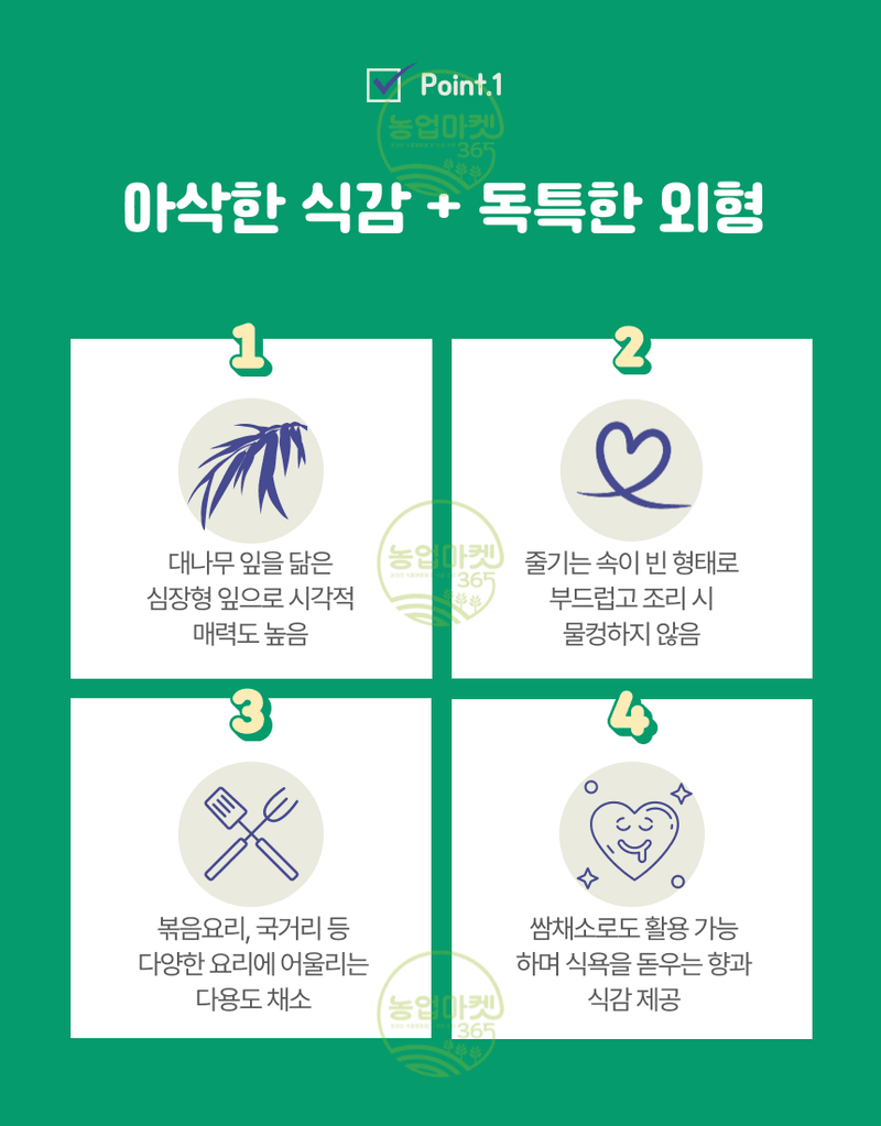 농업마켓365님의 장터 판매 상품 [농업마켓365 아시아종묘 공심채 리아오 10g 씨;앗 종자 텃밭 주말농장 농사] 첨부 사진