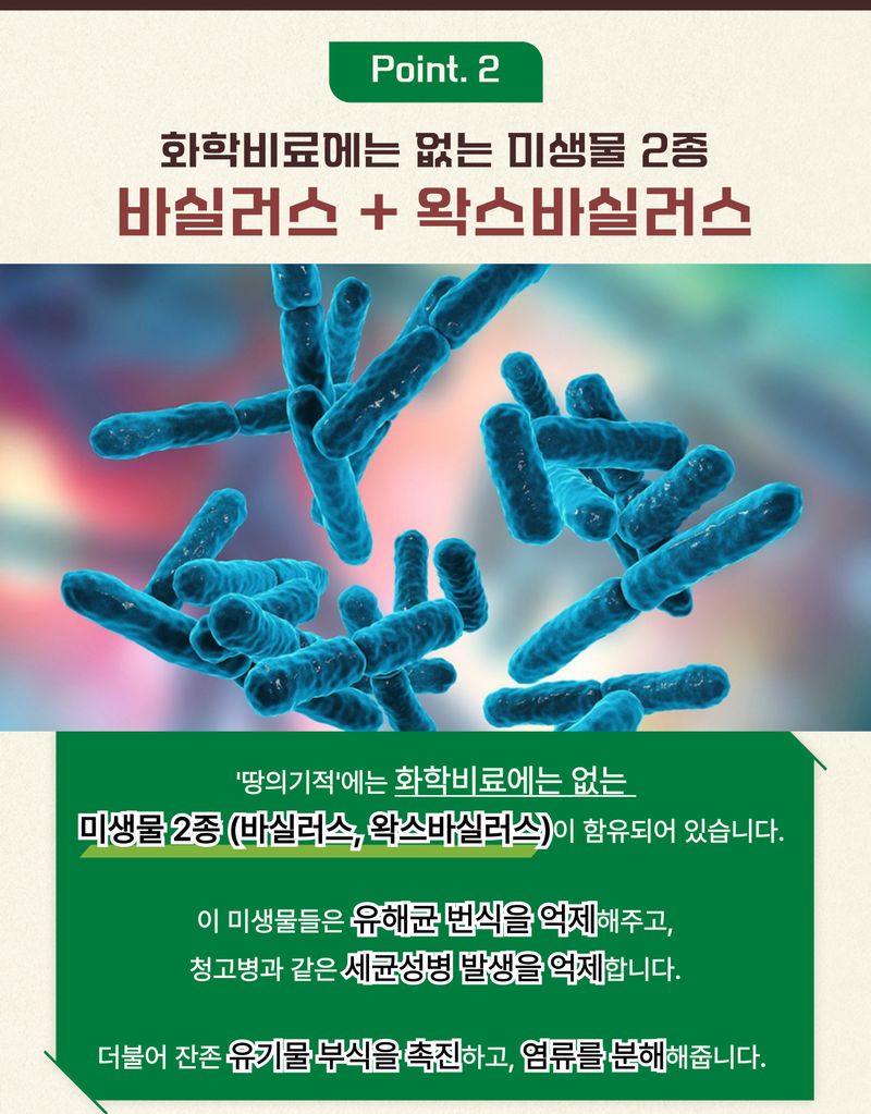 남흥원예사님의 장터 판매 상품 [땅의기적 2kg 15-3-5 녹여서도 사용 가능한 하이브리드 비료 텃밭 마늘 양파 고추 배추 염류 해소 ph조절] 첨부 사진