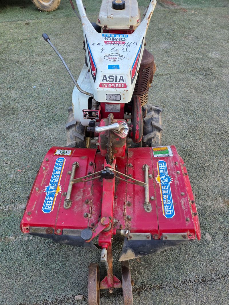 최도윤(중고농기계)님의 장터 판매 상품 [아세아관리기 880판매합니다.] 첨부 사진