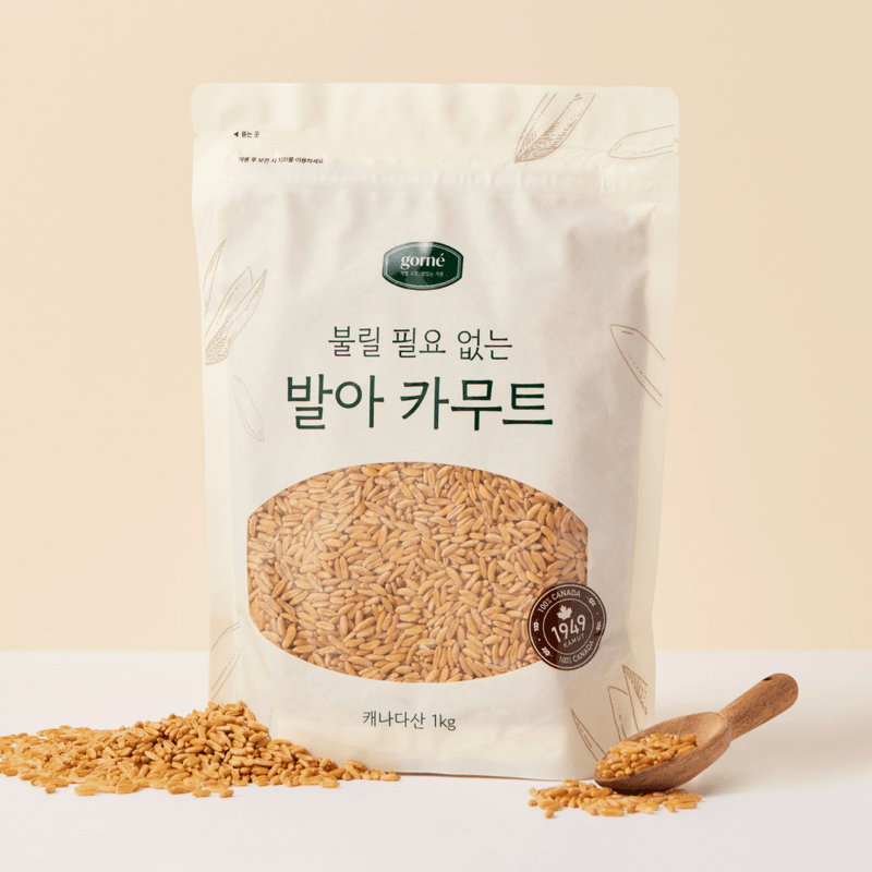 장터 상품 [🌾불릴 필요없는 발아 카무트 1kg 명품 고르네 캐나다산] 썸네일