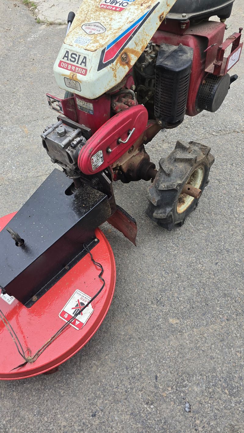 김문규님의 장터 판매 상품 [청송 외날 제초기 키시동(판매완료)] 첨부 사진