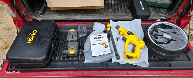 윤병인님의 장터 판매 상품 [카쉬 무선 고압 세척기] 첨부 사진