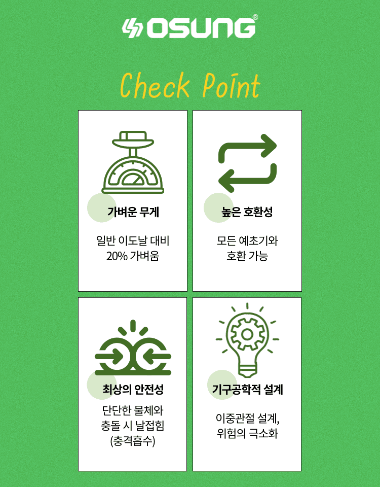 오성오에스씨님의 장터 판매 상품 [오성 예초용 안전 칼날 체인캇타 OSC-920S] 첨부 사진