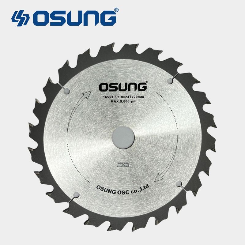 장터 상품 [오성 원형 톱날 목재용 165mm OBD-16524A] 썸네일