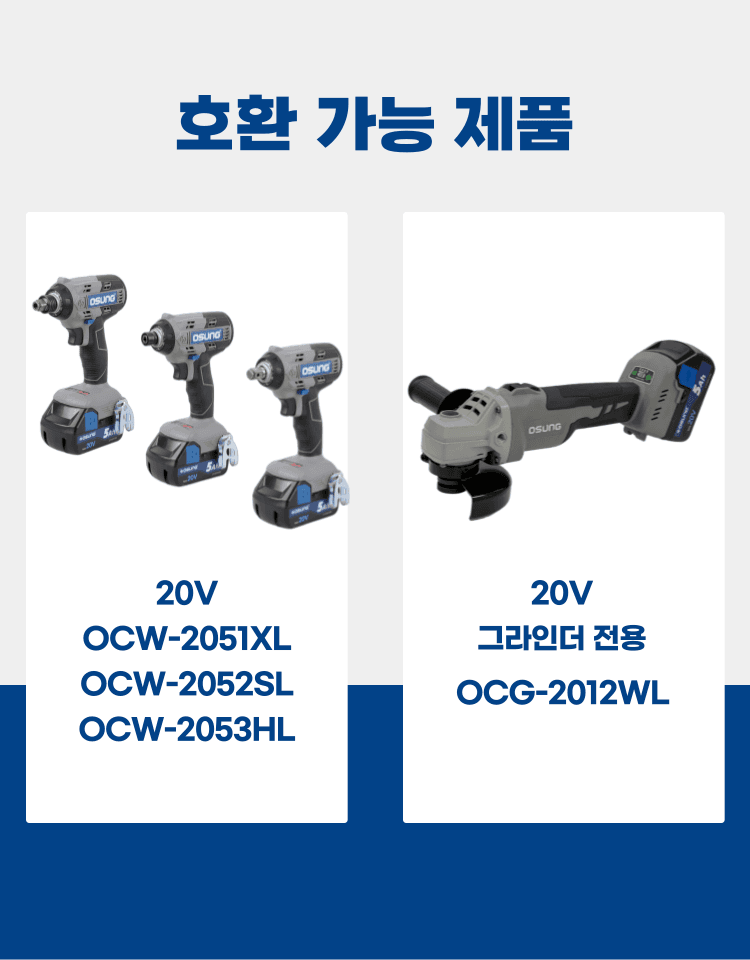 오성오에스씨님의 장터 판매 상품 [오성 전동공구 20V 하드케이스 2051시리즈 그라인더 공구가방] 첨부 사진