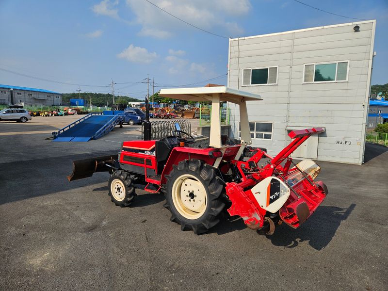 김환성님의 장터 판매 상품 [도저(제설)장착 소형미니트렉터 얀마 F20 (20마력)] 첨부 사진