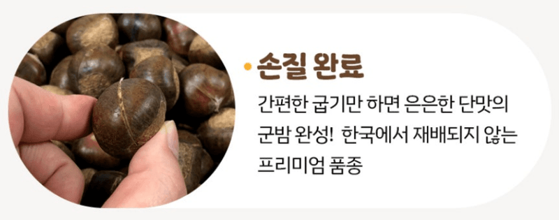 스피드번님의 장터 판매 상품 [약단밤] 첨부 사진