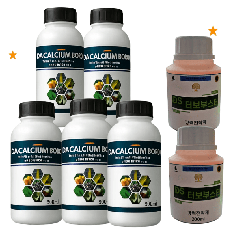 장터 상품 [칼레이트 칼슘제 500ml5병 전착제2병  한정수량] 썸네일