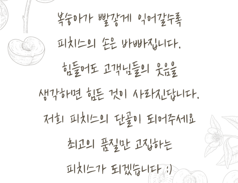 스피드번님의 장터 판매 상품 [딱딱이 털복숭아] 첨부 사진