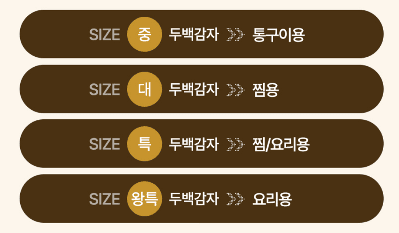 스피드번님의 장터 판매 상품 [두백감자] 첨부 사진