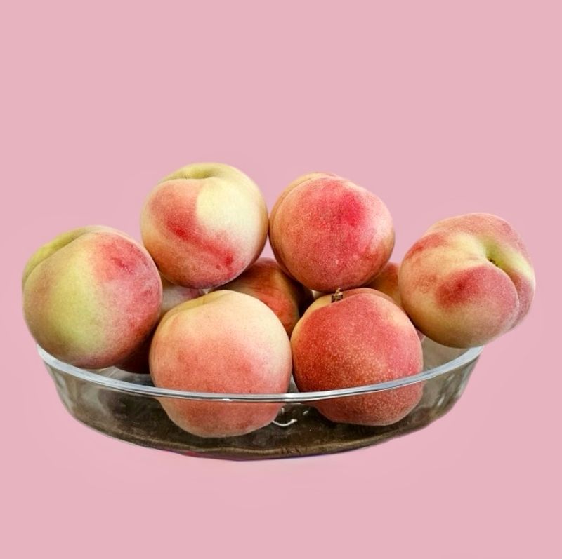 농부손녀님의 장터 판매 상품 [한국판 반납작 복숭아 - 대극천 딱복] 첨부 사진